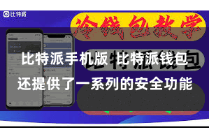 比特派手机版 比特派钱包还提供了一系列的安全功能