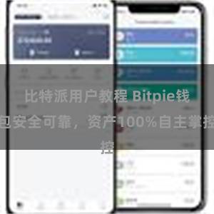 比特派用户教程 Bitpie钱包安全可靠，资产100%自主掌控