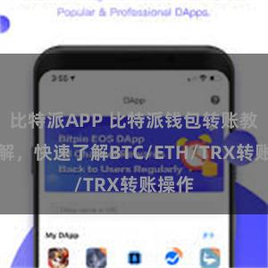 比特派APP 比特派钱包转账教程详解，快速了解BTC/ETH/TRX转账操作