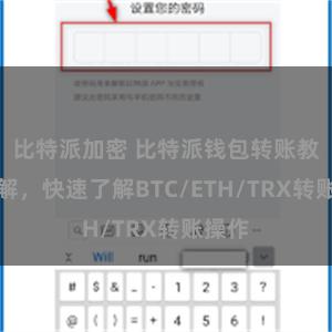 比特派加密 比特派钱包转账教程详解，快速了解BTC/ETH/TRX转账操作