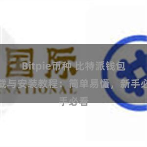 Bitpie币种 比特派钱包下载与安装教程：简单易懂，新手必看