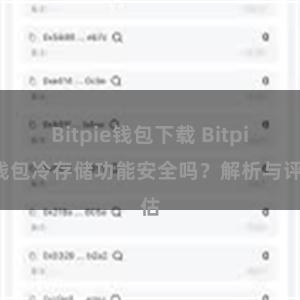 Bitpie钱包下载 Bitpie钱包冷存储功能安全吗？解析与评估