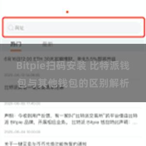 Bitpie扫码安装 比特派钱包与其他钱包的区别解析