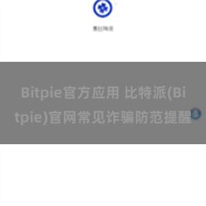 Bitpie官方应用 比特派(Bitpie)官网常见诈骗防范提醒