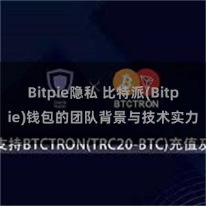 Bitpie隐私 比特派(Bitpie)钱包的团队背景与技术实力