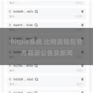 Bitpie系统 比特派钱包官方最新公告及新闻