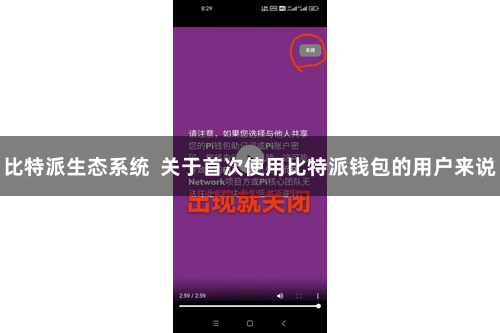 比特派生态系统  关于首次使用比特派钱包的用户来说