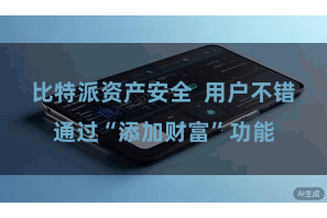 比特派资产安全  用户不错通过“添加财富”功能